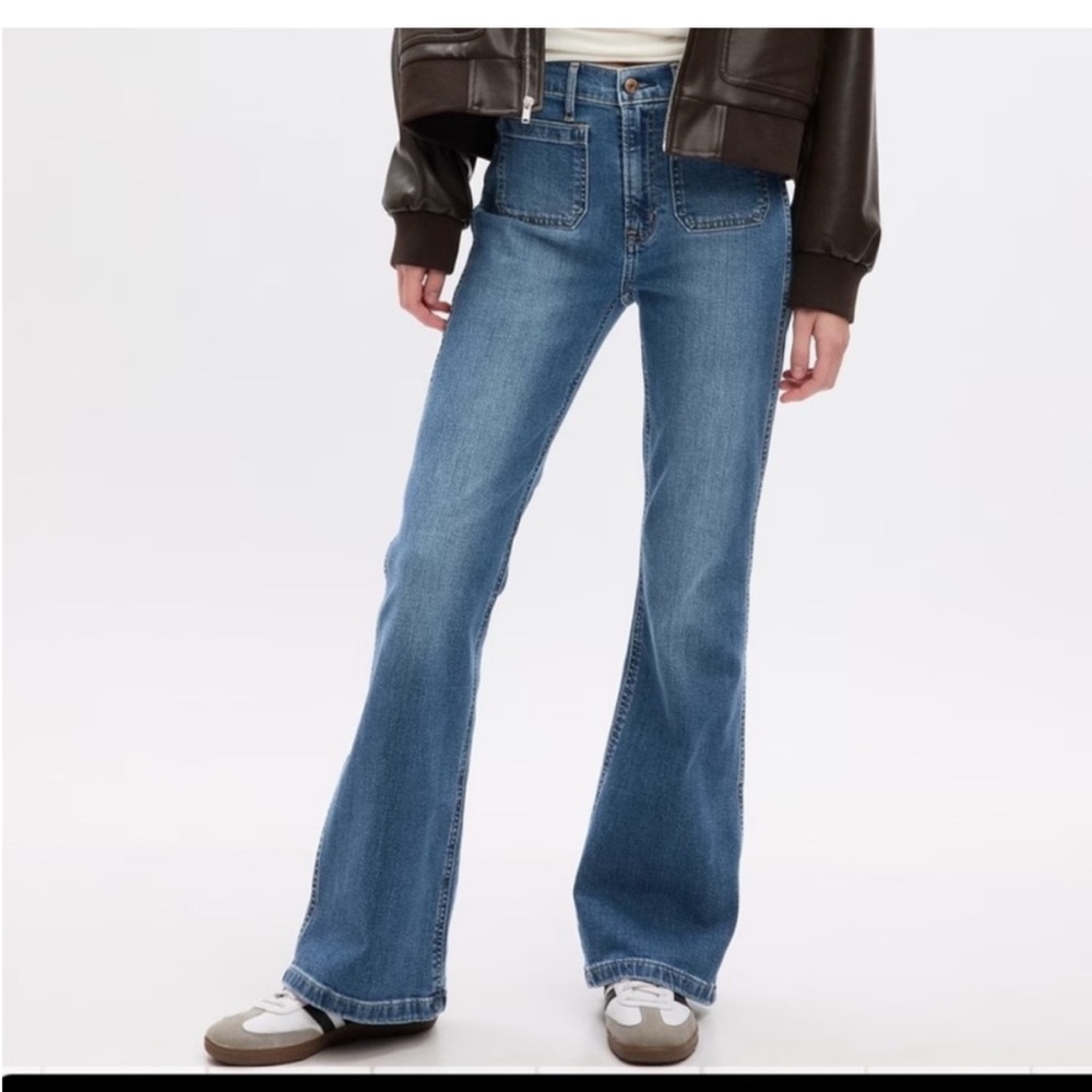 GAP 70s High Rise Flare